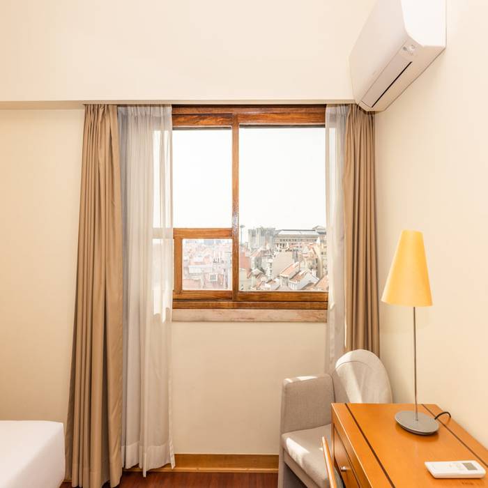Zweibettzimmer  Hotel Roma Lissabon