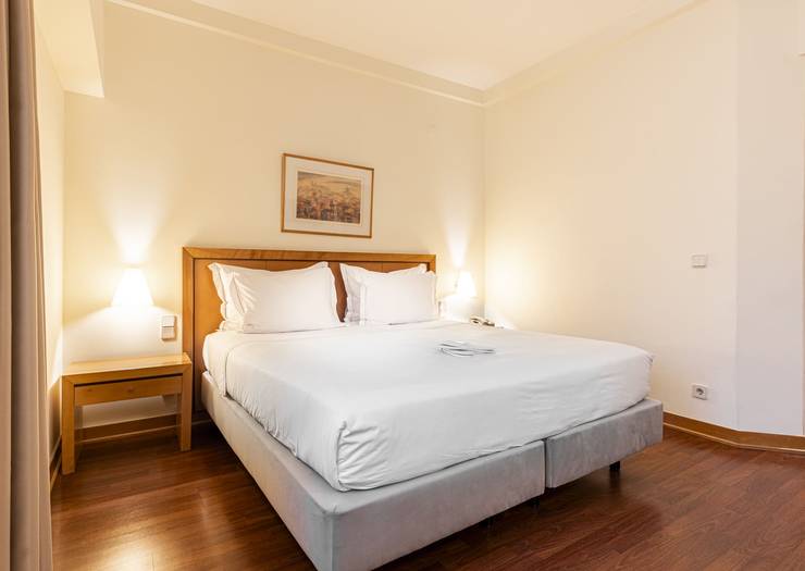 Quarto económico  Hotel Roma Lisboa