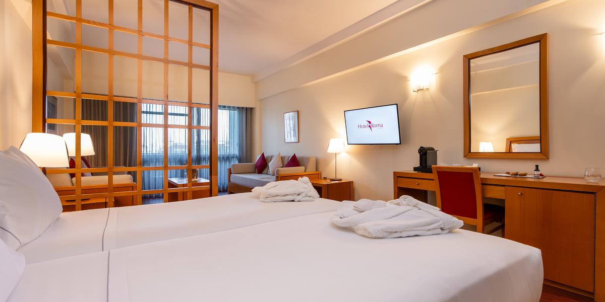 Habitación Doble Familiar Hotel Roma Lisboa Habitación Doble Familiar Hotel Roma Lisboa